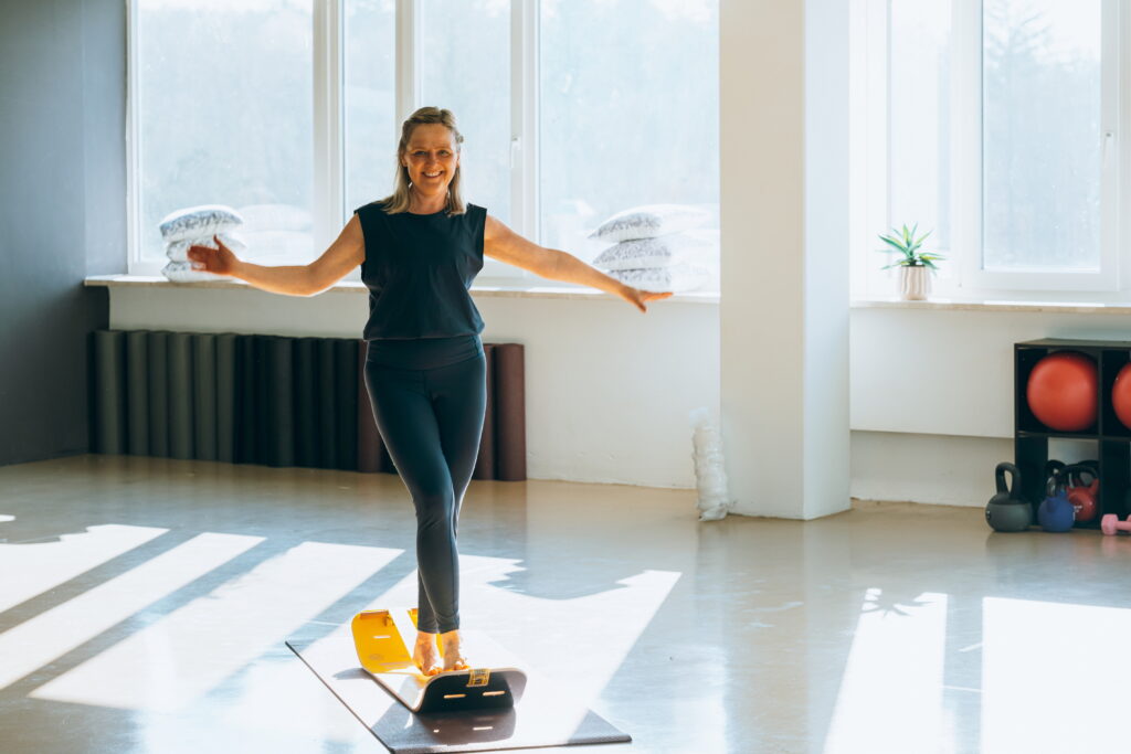 Elke Wendl Balancelboard